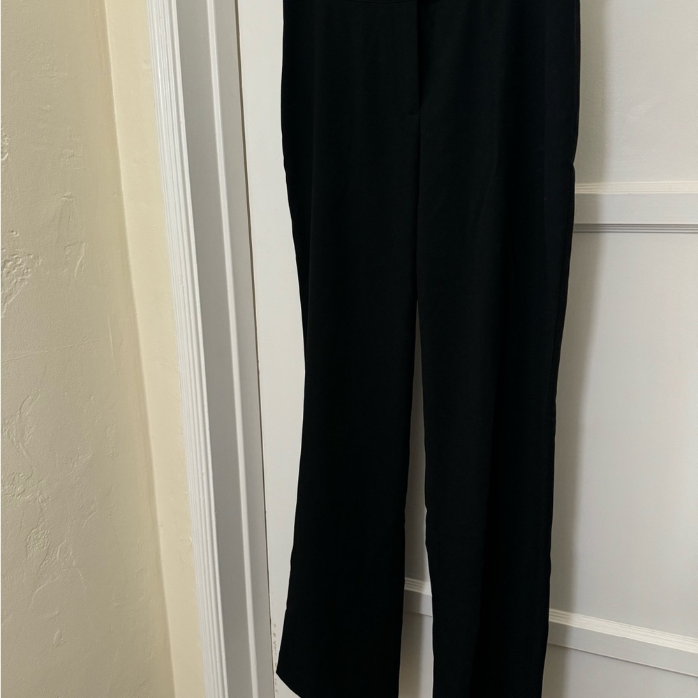 Jones New York Black Straight-Leg Dress Pants